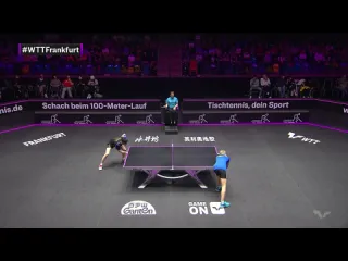 Felix lebrun vs ma long wtt champions frankfurt 2023 sf