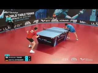 Shunsuke togami vs dimitrij ovtcharov wtt contender antalya 2023 sf