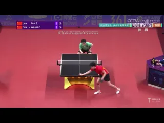 Wang chuqin vs fan zhendong asian games 2023 final