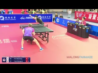 Fan zhendong vs truls moregard china super league 2023