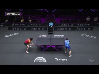 Wang chuqin vs tomokazu harimoto wtt champions macao 2023 sf