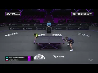 Top points of day 1 wtt champions macao 2023