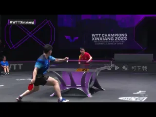 Fan zhendong vs lin shidong wtt champions xinxiang 2023 qf 5 set