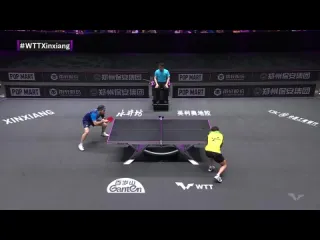 Hugo calderano vs simon gauzy wtt champions xinxiang 2023 r32