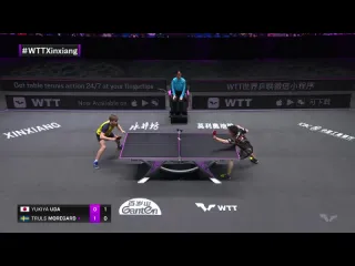 Yukiya uda vs truls moregard wtt champions xinxiang 2023 r32