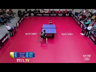 Dimitrij ovtcharov vs dang qiu champions league 2022 2023 sf 1 match 5