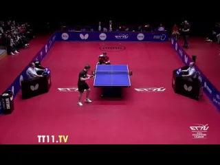 Timo boll vs truls moregardh champions league 2022 2023 sf 2 match 3