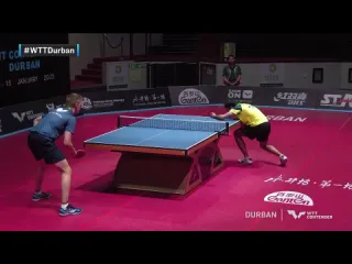 Hugo calderano vs anton kallberg wtt contender durban 2023 sf