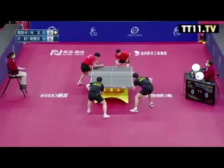 Ma long yuan licen vs xu xin fan zhendong chinese super league 2022 team final