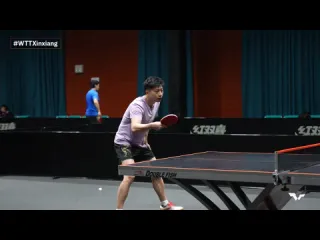 Ma long training wtt cup finals xinxiang 2022