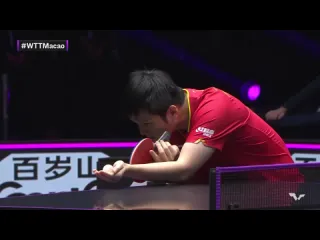 Fan zhendong vs wang chuqin wtt champions macao 2022 final