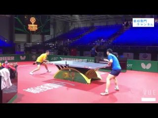 Ma long and xu xin forehand