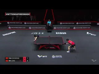 Fan zhendong vs ma long singapore smash 2022 final