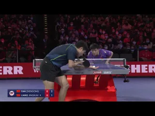 Fan zhendong vs liang jingkun world table tennis championships 2021 sf