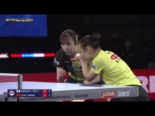 Ito mima hayata hina vs sun yingsha wang manyu world table tennis championships 2021 final