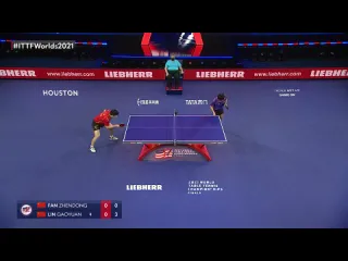 Fan zhendong vs lin gaoyuan world table tennis championships 2021 qf