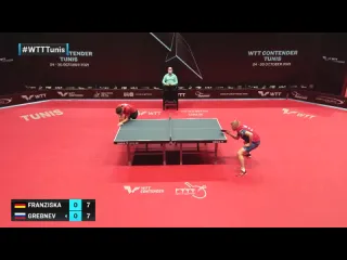 Franziska patrick vs grebnev maksim wtt contender tunis 2021 r16