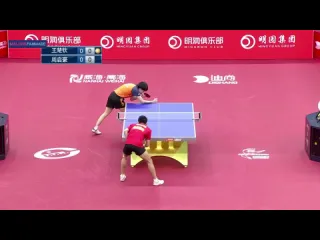 Wang chuqin vs zhou qihao chinese super league 2021 final