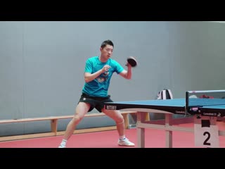 Ma long xu xin training german open 2020