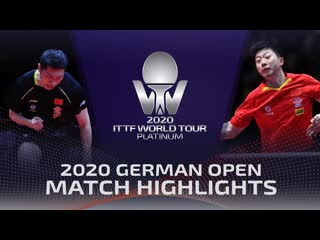 Ma long vs xu xin german open 2020 final