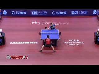 Chuang chih yuan vs dimitrij ovtcharov german open 2020 r16