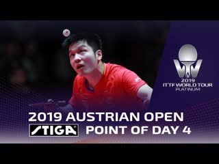 Fan zhendong stiga point of day 4 austrian open 2019