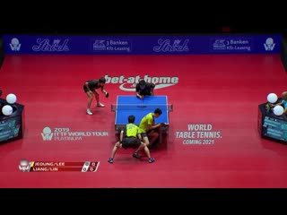 Lin gaoyuan liang jingkun vs jeoung youngsik lee sangsu austrian open 2019 final