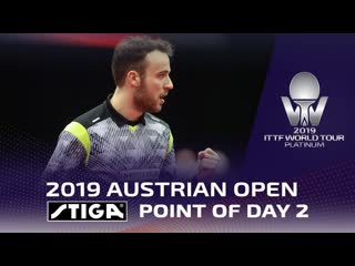 Stiga point of day 2 austrian open 2019