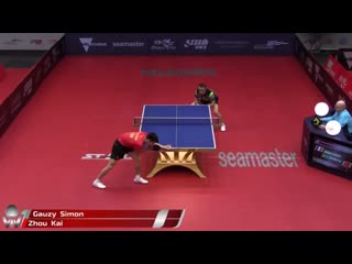 Zhou kai vs simon gauzy australian open 2019 pre