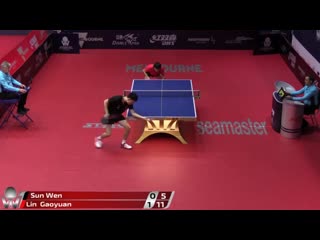 Lin gaoyuan vs sun wen australian open 2019 r32