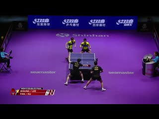 Fan zhendong xu xin vs jeoung youngsik lee sangsu korea open 2019 final