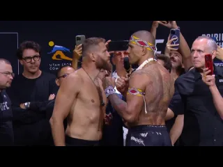 Ян блахович vs алекс перейра битва взглядов перед ufc 291