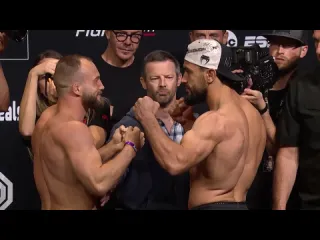 Матеуш ребецки vs лоик раджабов битва взглядов перед ufc джексонвилл