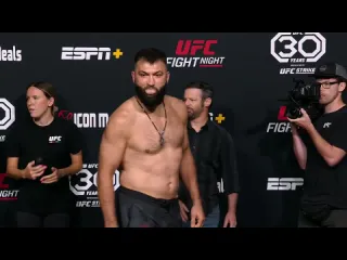 Андрей орловский vs донтэйл майес битва взглядов перед ufc вегас 74