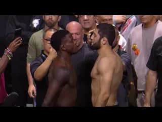 Филипп хоуз vs икрам алискеров битва взглядов перед ufc 288