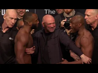 Леон эдвардс vs камару усман битва взглядов перед ufc 286