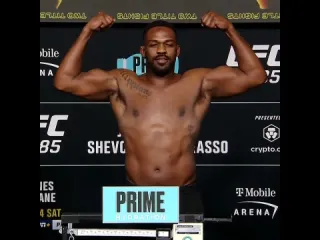 Джон джонс взвешивание перед ufc 285