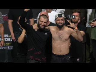 Абубакар нурмагомедов vs гаджи омаргаджиев битва взглядов перед ufc 280