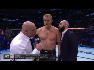 Ufc 277 сергей павлович слова после боя