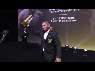 Хабиб нурмагомедов включен в зал славы ufc