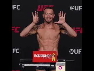 Колби ковингтон взвешивание перед ufc 272