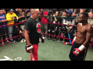 Открытая тренировка гильермо ригондо guillermo rigondeaux work out