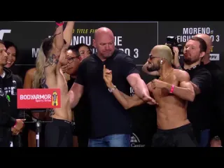 Брэндон морено vs дейвесон фигередо битва взглядов перед ufc 270