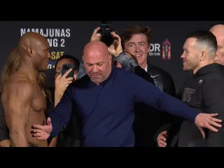 Камару усман vs колби ковингтон битва взглядов перед ufc 268