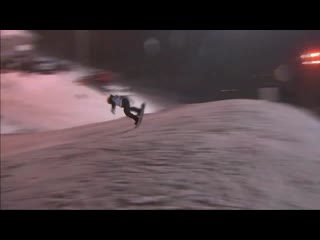 Golden knuckle video snowboard knuckle huck x games norway 2020