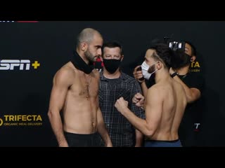 Гига чикадзе на битве взглядов перед ufc вегас 13