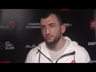 Муслим салихов после победы на ufc 251