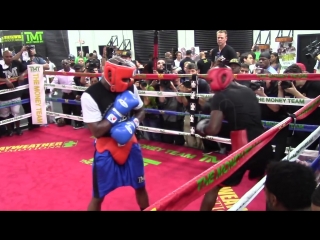 Floyd mayweather sparring 2015