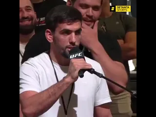 Боец из таджикистана попросил у даны уайта контракт с ufc и получил его непобежденный доробшо попросил у босса ufc