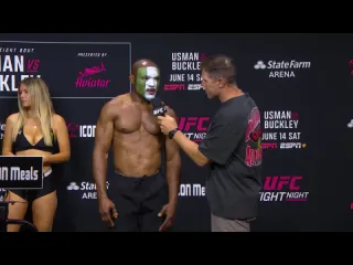 Камару усман vs хоакин бакли финальные слова перед ufc атланта
